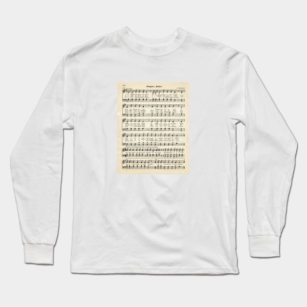 Christmas Jingle Bells Long Sleeve T-Shirt by tfortwo